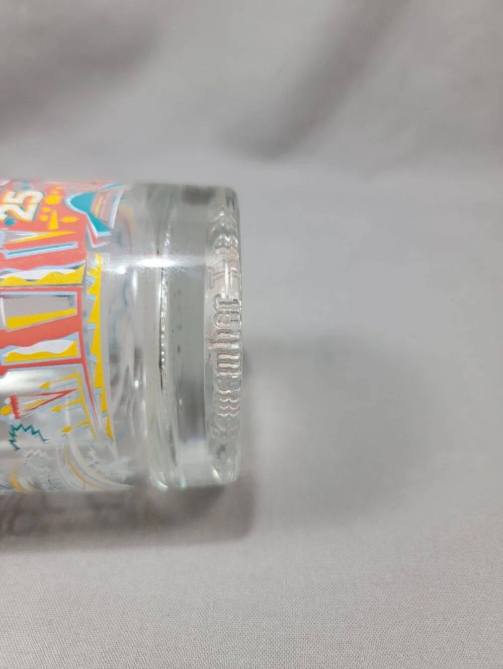 Vtg Disney Remember The Magic 25 Years McDonald's Glasses Mickey Donald Duck Lot
